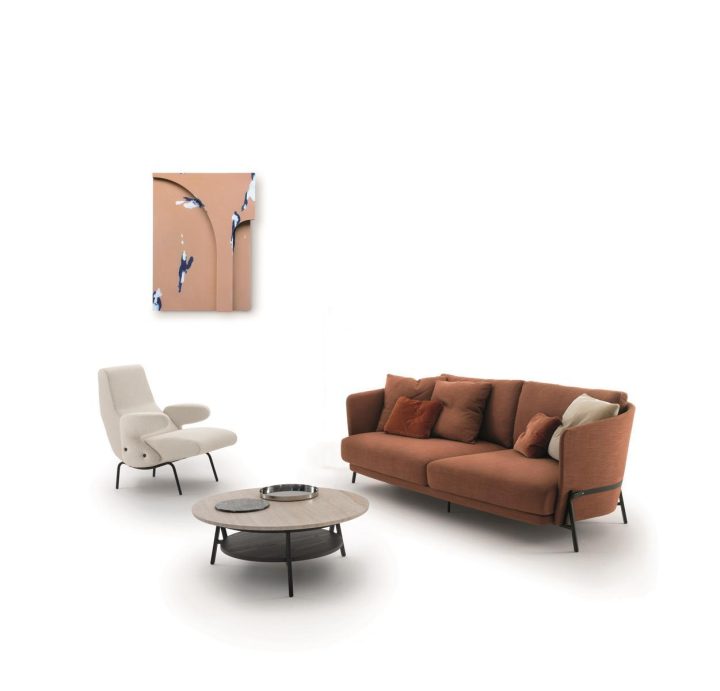 Deep Cradle Sofa, Arflex