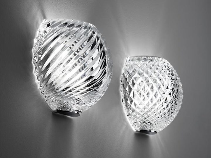 Diamond Swirl Wall Lamp, Fabbian