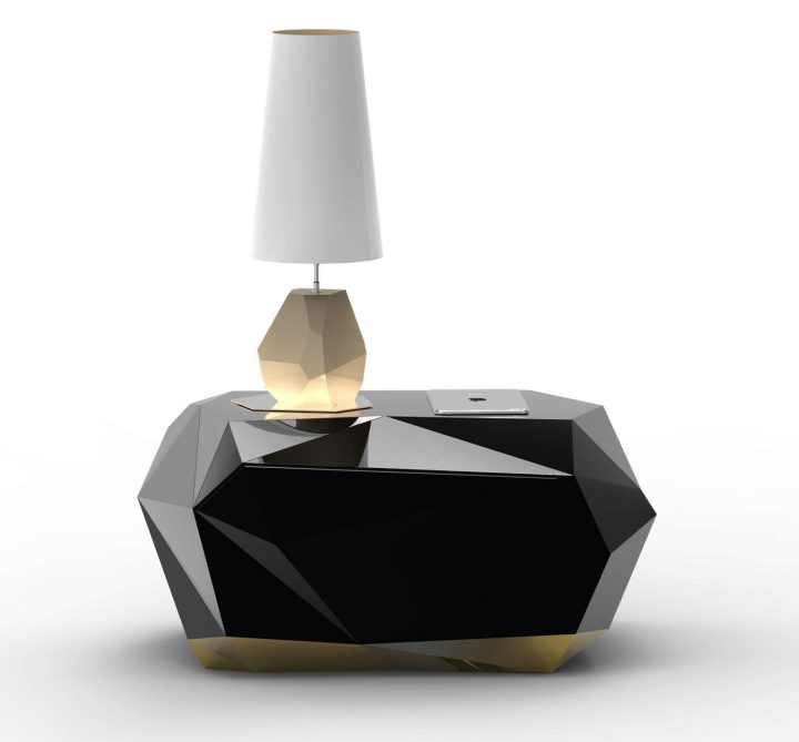 Diamond Bedside Table, Boca Do Lobo