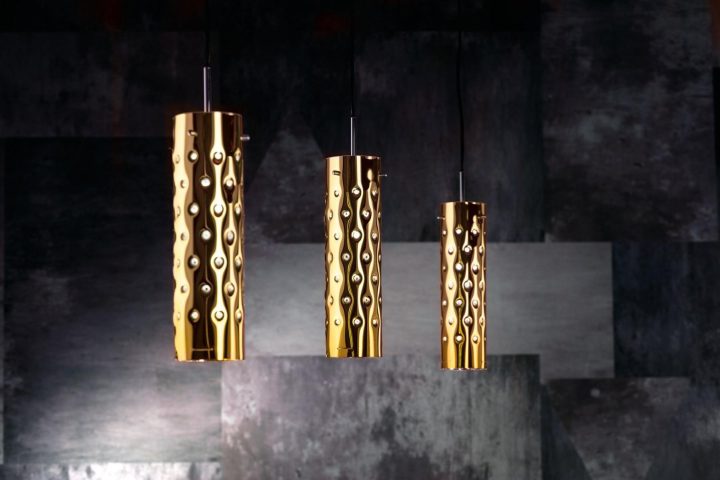 Dimple Triple Pendant Lamp, Slamp