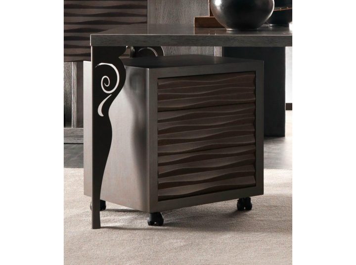 Ebon Bedside Table, Corte Zari