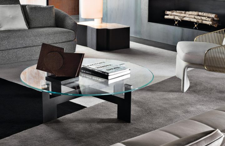 Ellis Lounge Table, Minotti