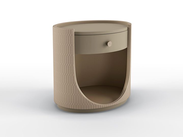 Elypse Bedside Table, Bruno Zampa