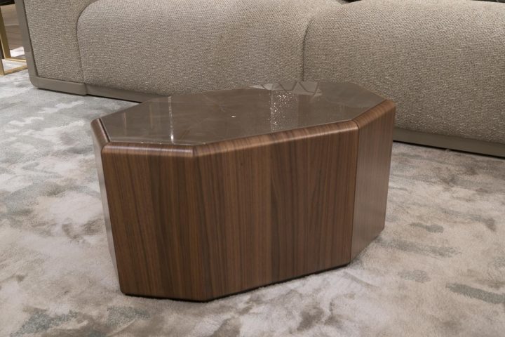 Esedra Coffee Table, Bruno Zampa