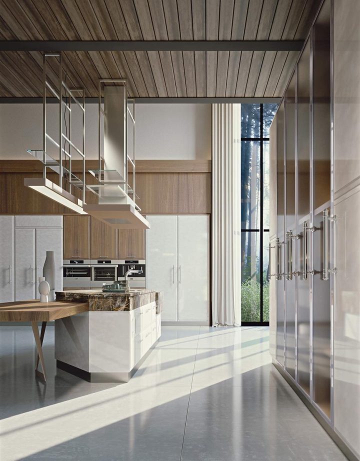 Essenza Supernatural Pearl And Walnut Kitchen, Martini Interiors