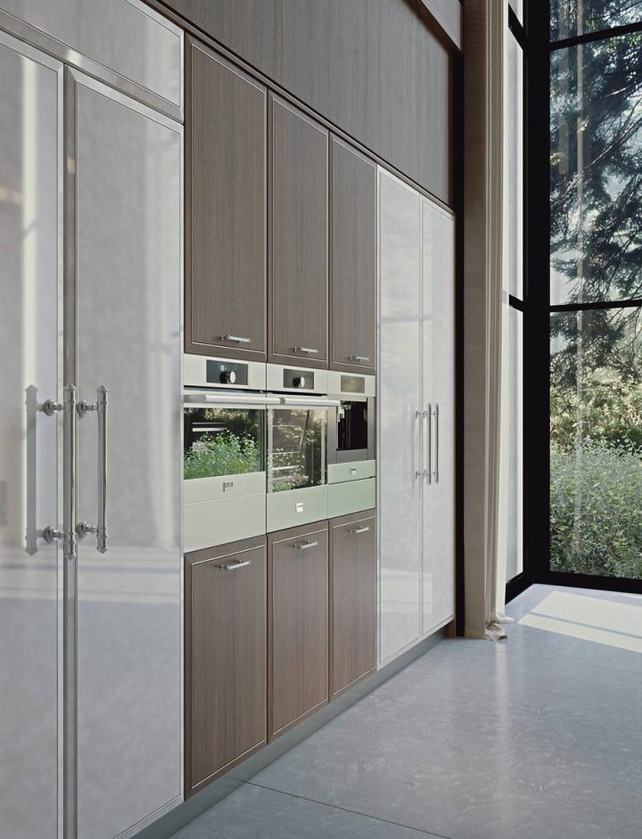 Essenza Supernatural Pearl And Walnut Kitchen, Martini Interiors