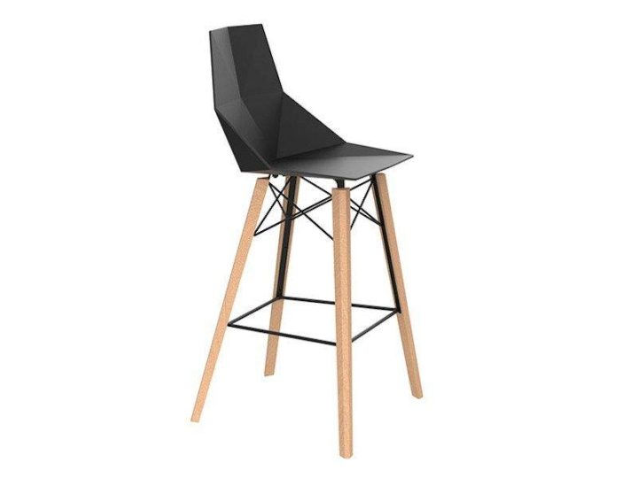 Faz Wood Garden Stool, Vondom