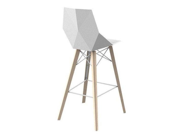 Faz Wood Garden Stool, Vondom