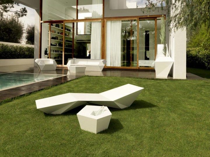 Faz Garden Side Table, Vondom