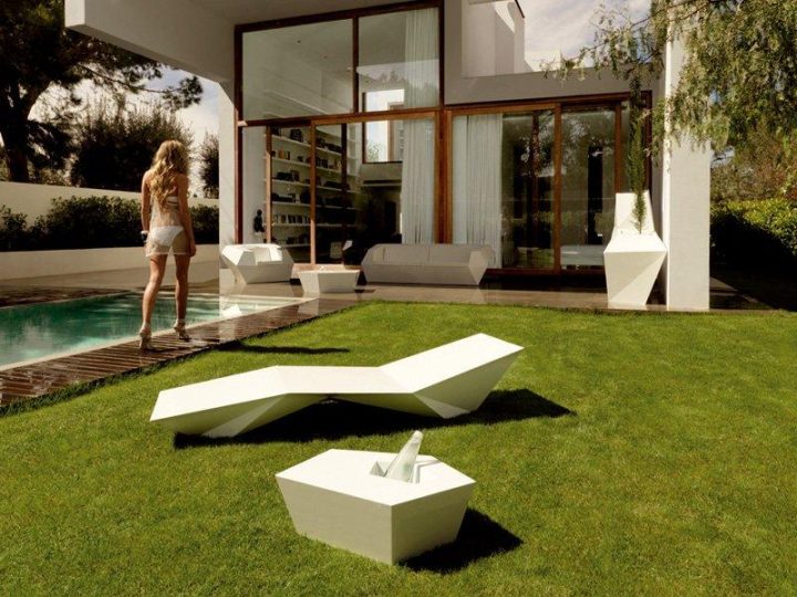 Faz Garden Side Table, Vondom