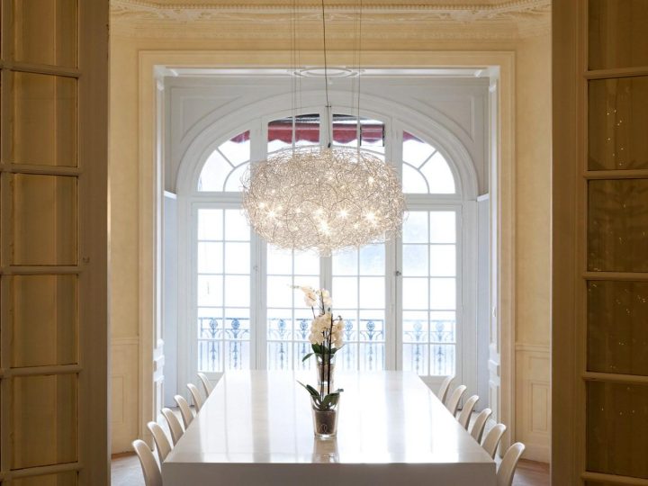 Fil De Fer Nuvola Pendant Lamp, Catellani & Smith