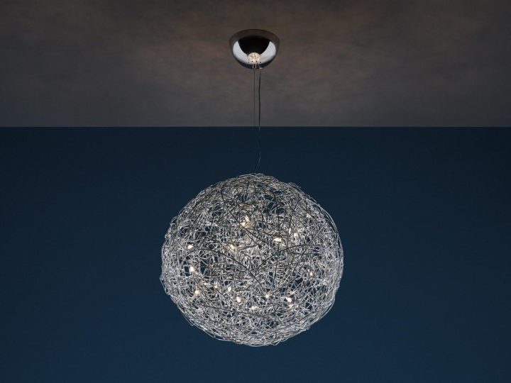 Fil De Fer Pendant Lamp, Catellani & Smith