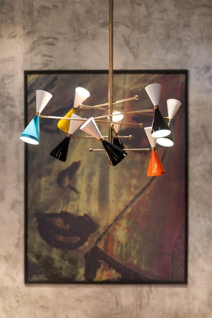 Flipper Pendant Lamp, Mantellassi 1926