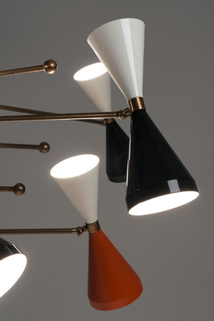 Flipper Pendant Lamp, Mantellassi 1926