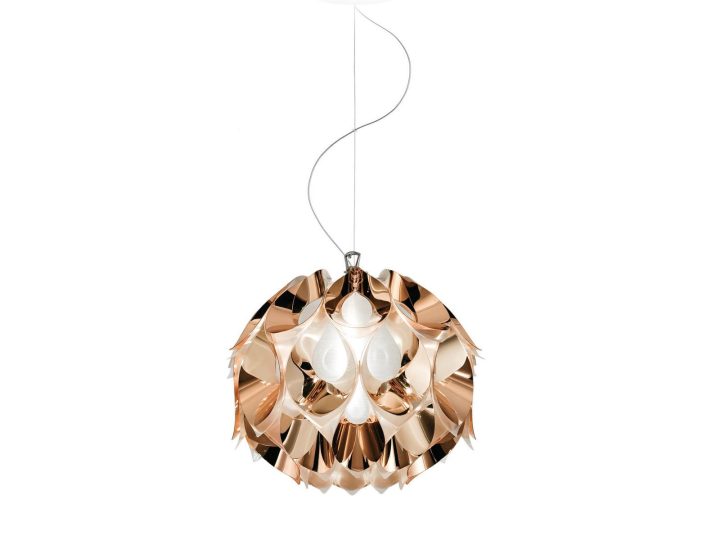 Flora Copper Pendant Lamp, Slamp