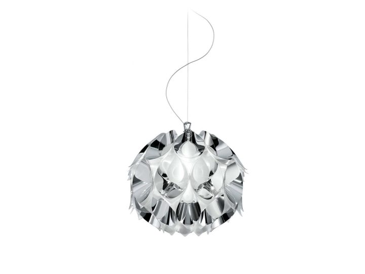 Flora Silver Pendant Lamp, Slamp