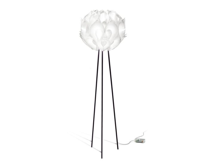 Flora White Floor Lamp, Slamp