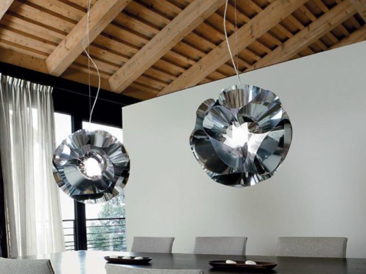 Floral Pendant Lamp, Panzeri