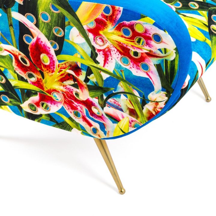 Flowers With Holes Armchair, Seletti