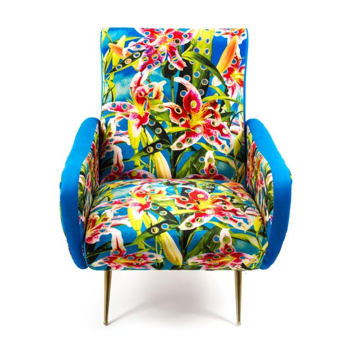 Flowers With Holes Armchair, Seletti