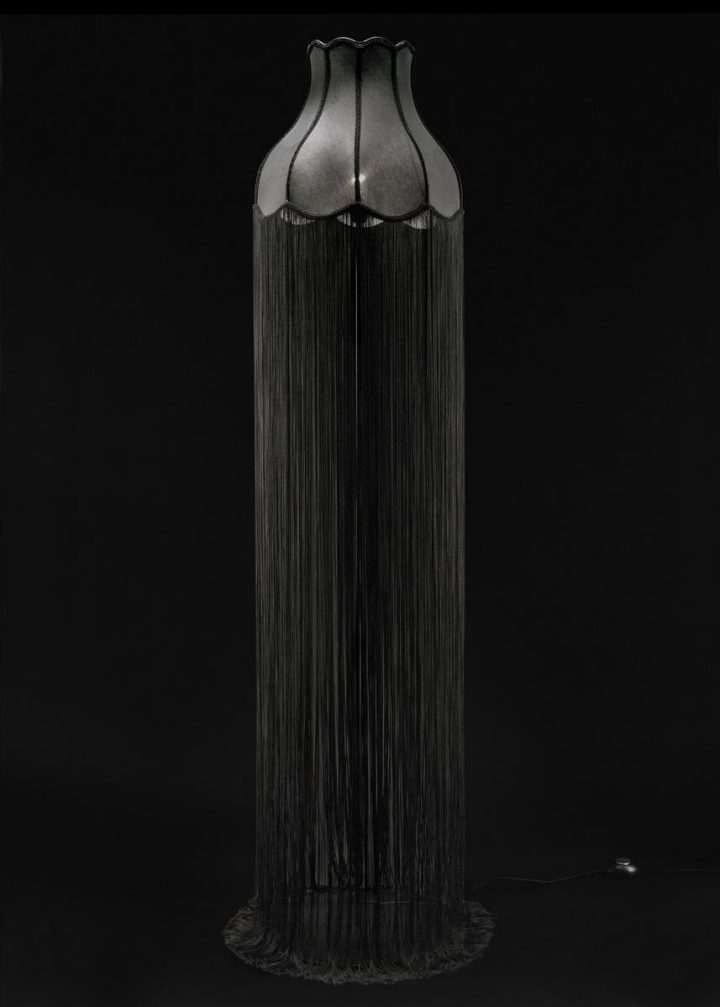 Franje Floor Lamp, Dark