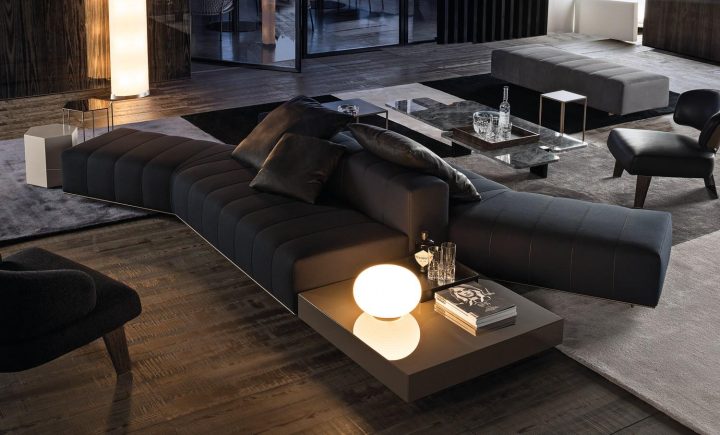 Freeman Lounge Sofa, Minotti