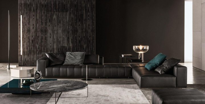 Freeman Seating System Sofa, Minotti