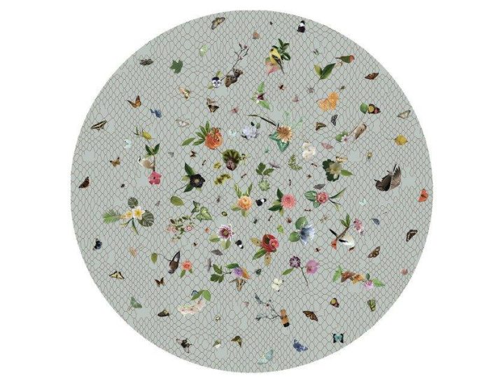 Garden Of Eden Light Grey Rug, Moooi