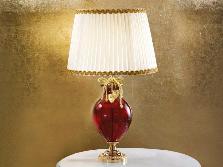 Glass Ve 1010 Tl1 Table Lamp, Masiero