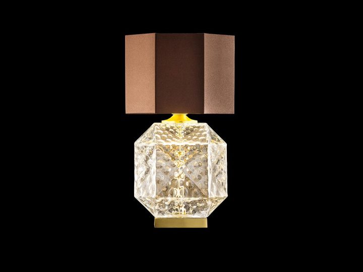 Glass Ve 1054 Tl1 Table Lamp, Masiero