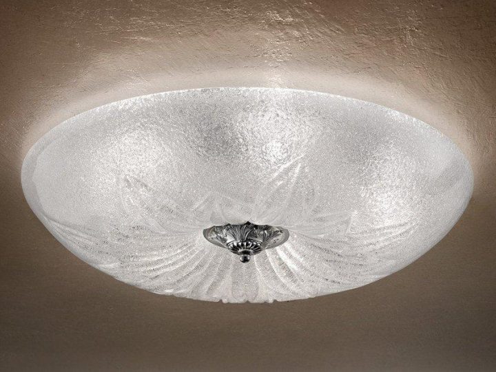 Glass Ve 1115 Pl5 Ceiling Lamp, Masiero