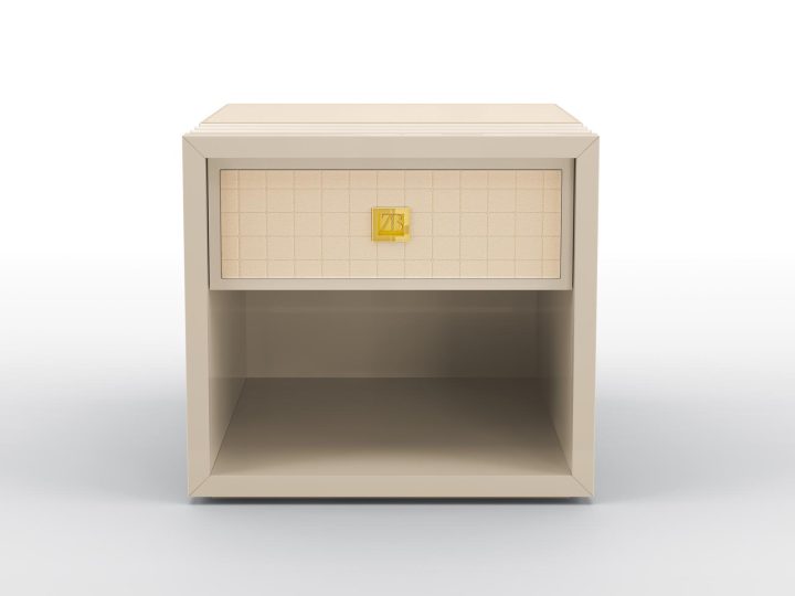 Glenn Bedside Table, Bruno Zampa