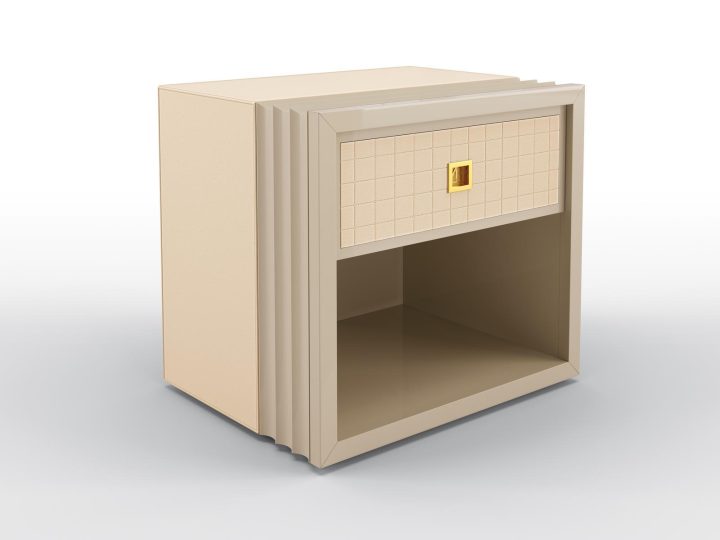 Glenn Bedside Table, Bruno Zampa