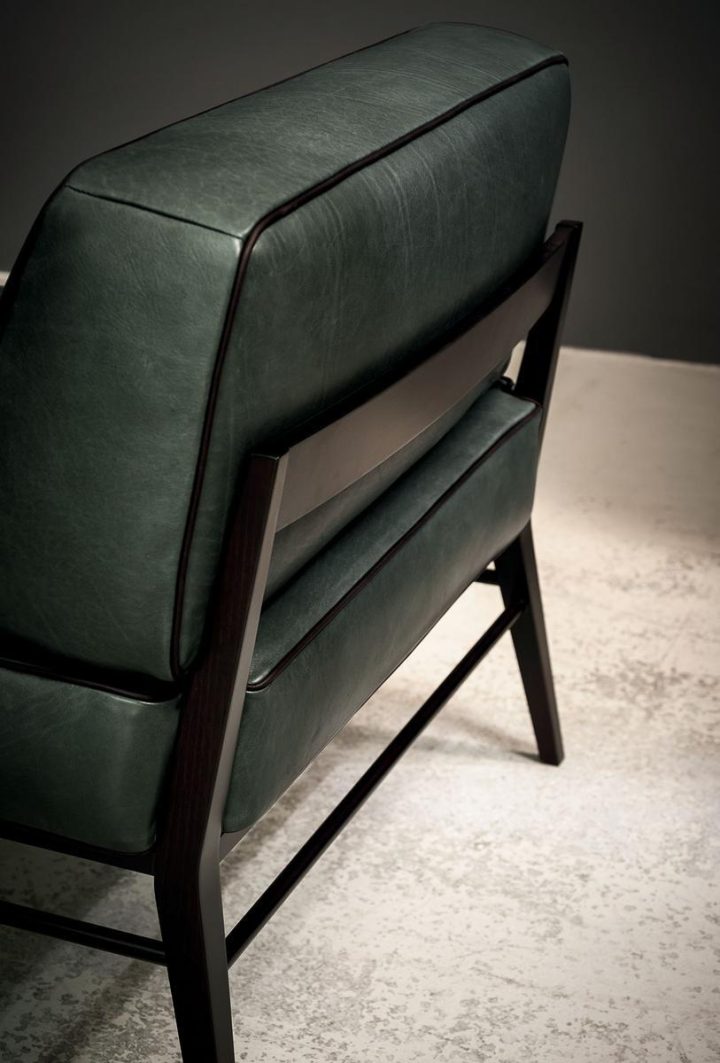 Godard Wood Armchair, Baxter