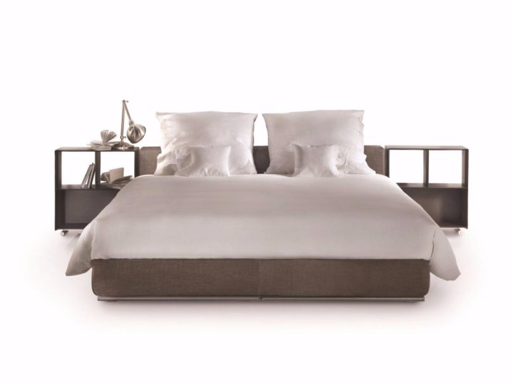 Groundpiece Slim Bed, Flexform