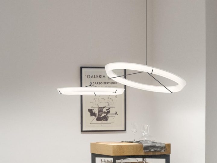 Halo Jewel 2350 2351 Pendant Lamp, Vibia