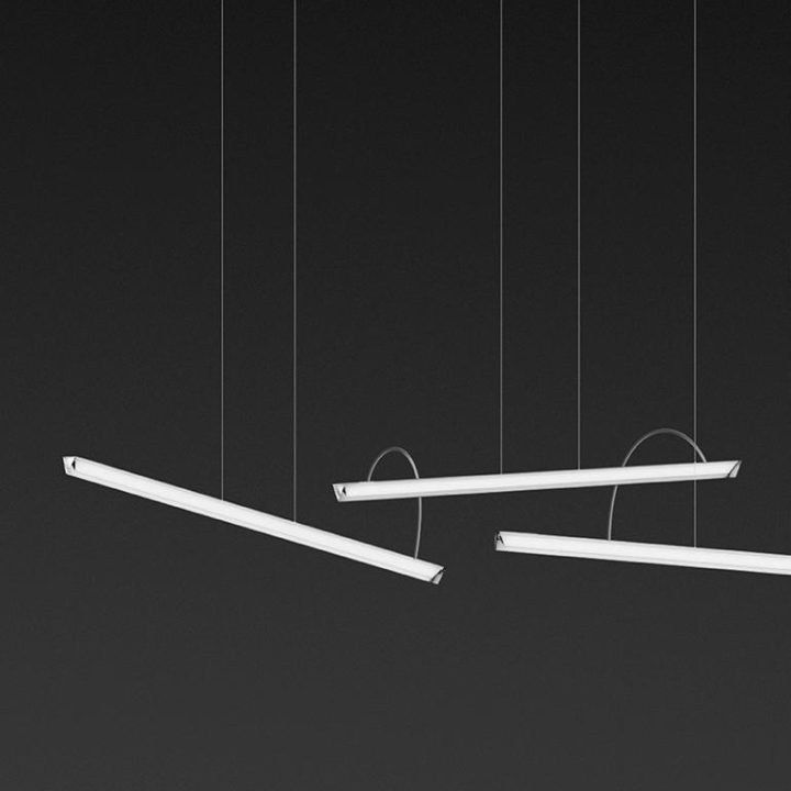 Halo Lineal Pendant Lamp, Vibia