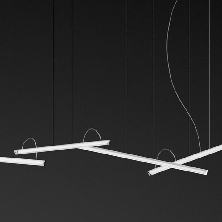 Halo Lineal Pendant Lamp, Vibia