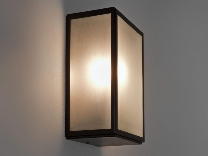 Homefield Frosted Outdoor Wall Lamp, Astro Lighting