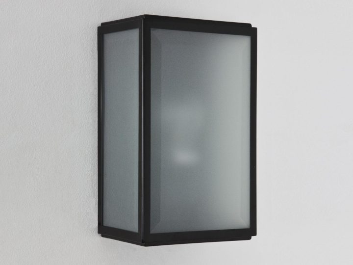 Homefield Frosted Outdoor Wall Lamp, Astro Lighting