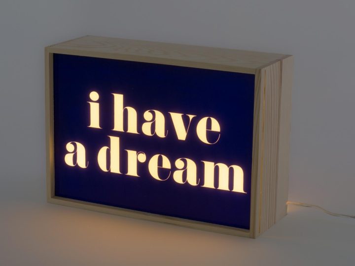 I Have A Dream Table Lamp, Seletti