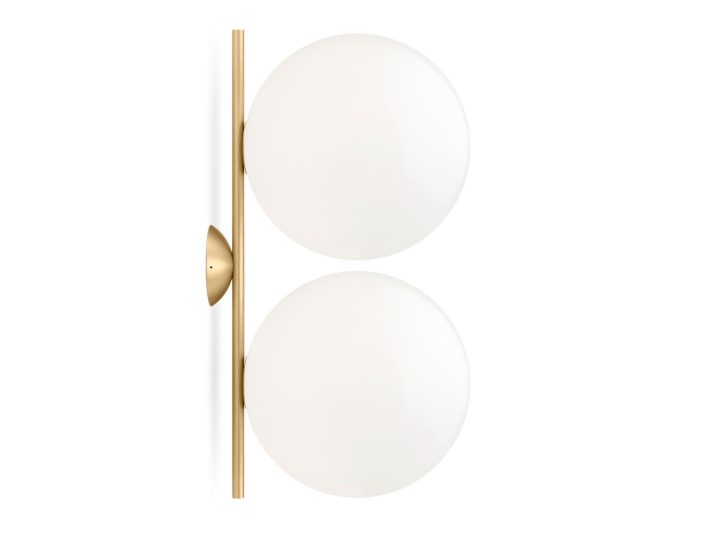 Ic Lights Cw2 Double Wall Lamp, Flos