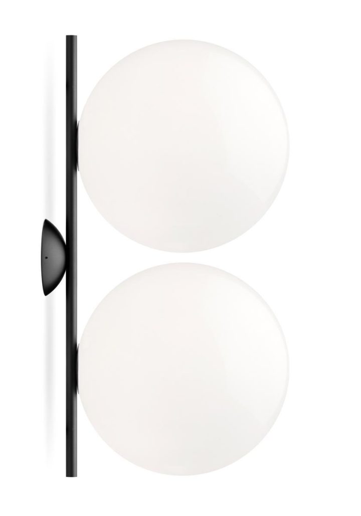 Ic Lights Cw2 Double Wall Lamp, Flos