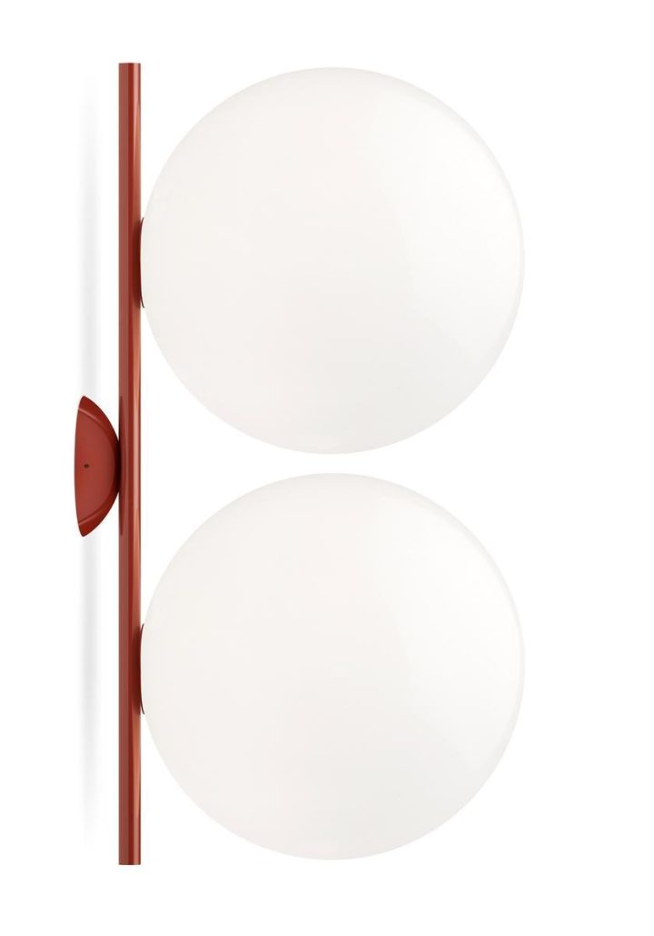 Ic Lights Cw2 Double Wall Lamp, Flos