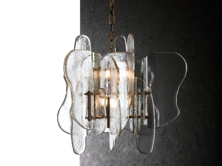 Iceberg 1070/6 Pendant Lamp, Possoni Illuminazione
