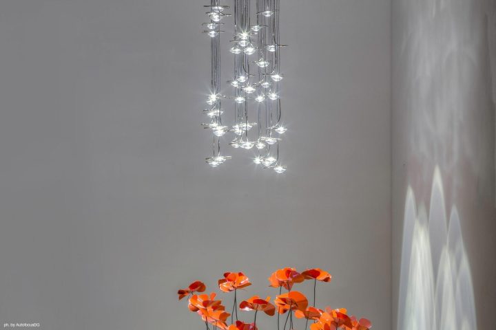 Jackie O Chandelier 6 / 9 / 12 Pendant Lamp, Catellani & Smith