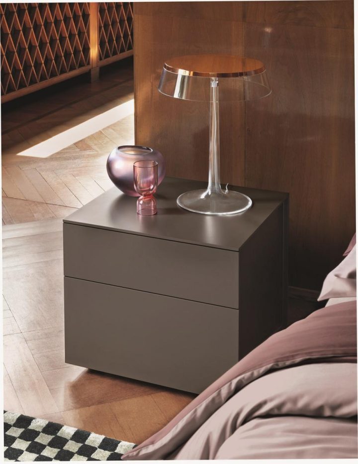 Juta Bedside Table, Flou