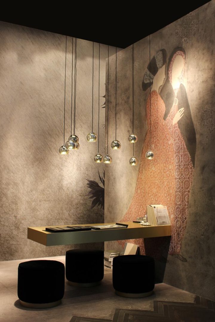 Kubric Cluster Pendant Lamp, Contardi