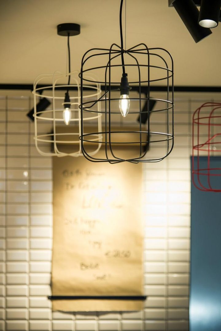 La Cage Pendant Lamp, Dark