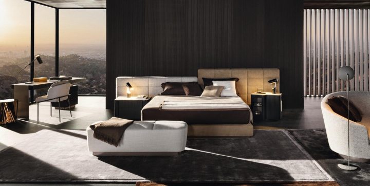 Lawrence Bed, Minotti